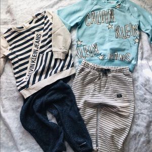 Calvin Klein baby boy sets